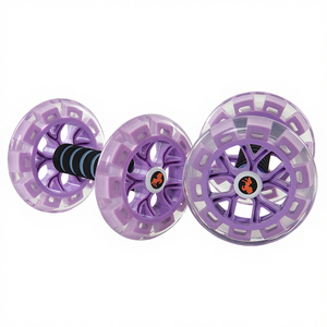 Rising Fitness Ruota <span class=keywords><strong>per</strong></span> <span class=keywords><strong>Addominali</strong></span> ABS, Attrezzo <span class=keywords><strong>per</strong></span> Esercizi a Casa - Product Image 2