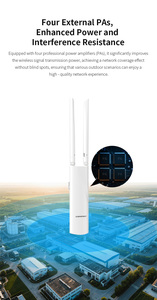 เหมาะสำหรับ COMFAST CF-EW82 จุดเชื่อมต่อ WiFi แบบ Dual Band 1300Mbps สำหรับภายนอกอาคาร ระยะไกล เสาอากาศแบบ Omnidirectional - Product Image 6