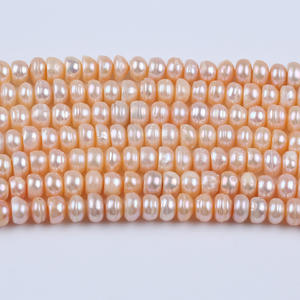 Perlas Sueltas de Agua Dulce Naturales de Zhuji, 8-9 mm, Blancas, Púrpura, en Polvo, para Bisutería, Accesorios de Joyería, Materiales para Hacer Joyas - Product Image 3