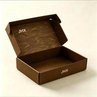 Caja de Cartón Ecológica JHX con Forma Personalizada, Cierre Magnético, Asa y Logotipo Estampado en Caliente, Empaque de Regalo de Alta Gama