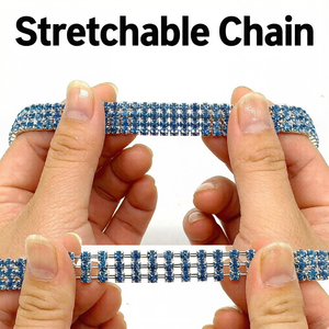 <span class=keywords><strong>Collar</strong></span> de Perro de Cristal de Lujo con <span class=keywords><strong>Collar</strong></span> Ajustable y Elástico para Mascotas, Accesorio Cómodo para Uso Diario - Product Image 3