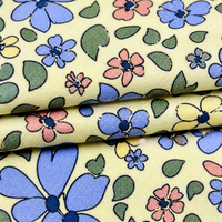 Tissu extensible pour canapé en polyester et élasthanne 100D, imprimé géométrique abstrait, en soie de lait tricotée, respirant et antistatique, directement de l'usine