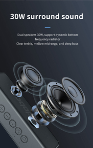 Xdobo X5 30W Enceinte Portable Stéréo 5.0 à Basses Profondes, Étanche IPX5 pour Extérieur, Autonomie 15H+, Idéale Home Cinéma et Fêtes - Product Image 2