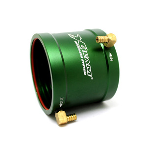 Radiateur de refroidissement à eau 53-50 pour moteur sans balais de bateau RC, adapté aux moteurs micro sans balais 5382 et 5392 - Product Image 1