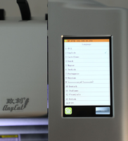 Anycut ZKD1000 Elektrische stappenmotor Dubbele meskopwagen Automatische contour snijplotter met hoge nauwkeurigheid 5,0 inch LCD-touchscreen