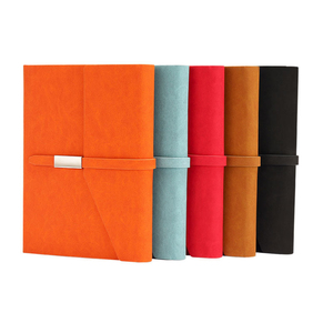 Agenda d'affaires A5 personnalisé avec logo, en cuir PU, avec stylo inclus, 50 pages, petite série pour cadeaux d'entreprise - Product Image 3
