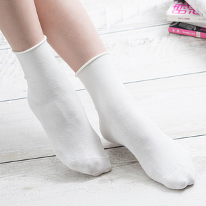 Hàn Quốc Dễ Thương Kẹo Màu Cán <span class=keywords><strong>Top</strong></span> Dành Cho Người Lớn Vớ Thai Sản Mềm Cotton Vớ Phụ Nữ Chải Kỹ Cotton - Product Image 4