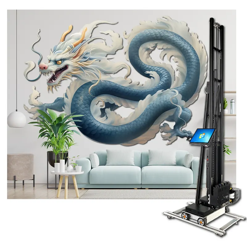 TANYU 3d automatic E-PSON print head Durable Low ink consumption High resolution new arrivals wall painting machine