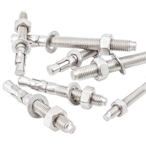 Gli acquisti di September sono forti 304 A2-70 bulloni di ancoraggio a cuneo in calcestruzzo <span class=keywords><strong>3</strong></span>/8 1/2-13 pollici a basso campione gratuito di Stock limitato in fabbrica - Product Image 5