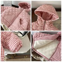 Veste de marque d'hiver pour garçons, manteau en duvet à capuche pour enfants, pull pour filles, vêtements chauds pour bébés, vêtements d'extérieur en coton, hauts en molleton à la mode