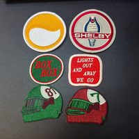 Transfert de chaleur presse 3D Designer chapeau patchs brodé lettre Logo Patch personnalisé fer sur broderie Patch pour vêtements