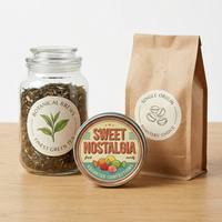 Étiquette autocollante en papier pour le marquage des surfaces des emballages de miel, de confiture et d'aliments faits maison
