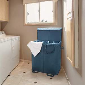 Túi Đựng Quần Áo Gấp Được Bằng Vải Oxford Chống Thấm Nước Oem Bán Chạy Giỏ Giặt Gấp Gọn Được - Product Image 6