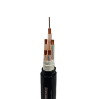 Câble d'alimentation en cuivre isolé en PVC fiable avec âme pleine de calibre 14 AWG pour câblage souterrain et industriel