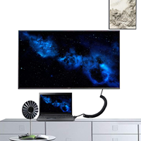 HDMI-Spiral kabel 270 Grad Aufwärts winkel HDMI-Stecker auf HDMI-Stecker Spiral kabel Unterstützung 4K/60HZ für Kamera-Monitor-Computer
