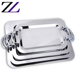 <span class=keywords><strong>Charolas</strong></span> Rectangulares de Plástico PP para Servir Comida, Bebidas y Galletas en Restaurantes de Comida Rápida y Buffets - Product Image 6