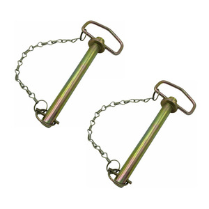 <span class=keywords><strong>Goupille</strong></span> d'attelage en zinc plaqué OEM d'usine avec chaîne <span class=keywords><strong>de</strong></span> sécurité pour tracteur, remorque et équipement agricole - Product Image 4