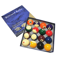 Queue de billard américaine Black Eight Crystal, ensemble complet de billes de snooker, seize couleurs, en résine, personnalisable, taille standard grande