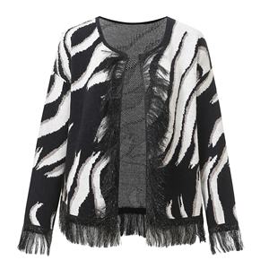 Automne Nouveau Style Mode Rétro Femmes Pull En Tricot Court <span class=keywords><strong>Coupe</strong></span> Slim <span class=keywords><strong>Femme</strong></span> Casual Tricot Cardigan - Product Image 2