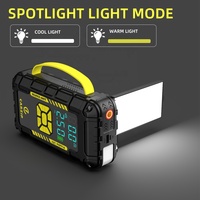 Démarreur de Voiture Portable avec Compresseur d'Air, Booster de Batterie 12V, Gonfleur de Pneus 150 PSI, Affichage Numérique, Batterie Externe pour Automobile