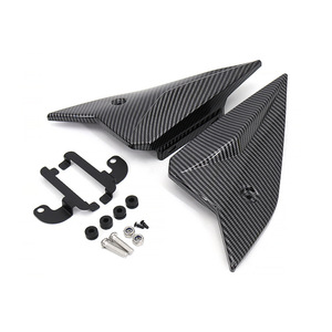 Par de Protectores Laterales de Plástico ABS para Motocicleta, Cubierta de Protección Térmica, Dos Estilos para Yamaha MT <span class=keywords><strong>09</strong></span> <span class=keywords><strong>FZ</strong></span> <span class=keywords><strong>09</strong></span> <span class=keywords><strong>2021</strong></span> 2022 2023 2024 - Product Image 6