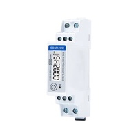 SDM120M RS485 Modbus/DLT645 Compteur d'énergie monophasé à rail Din de type direct MID