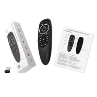 Télécommande intelligente G10 Air Mouse avec gyroscope, mini télécommande LED TV, commande vocale en silicone G10 G10SPRO pour Android Mini