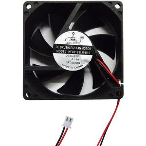 Moteur de ventilateur sans balais DC 80x80x25mm 12V 0.15A pour refroidissement d'ordinateur - Product Image 1
