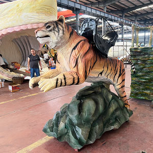 Nuovissimo Modello Animatronico di <span class=keywords><strong>Tigre</strong></span> per Parchi Divertimento, Giostra Simulazione <span class=keywords><strong>Tigre</strong></span> per Bambini e Adulti - Product Image 1