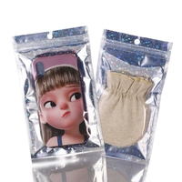 Petit prix bon marché 3 côtés scellés holographiques thermoscellés sacs en plastique Mini fermeture éclair plate Laser bonbons cadeaux emballage sacs pochette
