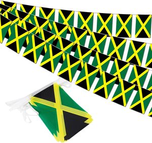 Drapeau Jamaïque 30 X 45 Cm Digni® - Polyester Résistant, Usage Intérieur/extérieur, Coutures Renforcées