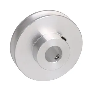 Custom Hight Quality Aluminum Alloy Stainless Steel POM Nylon PEEK Pulleys For Round Belt