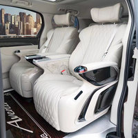 Sièges Capitaine de Luxe pour Mercedes-Benz Classe V, compatibles avec les supports de toit Vellfire et Alphard