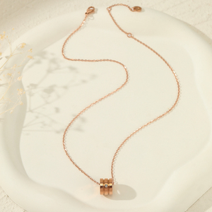 Collar <span class=keywords><strong>de</strong></span> Acero Inoxidable Color Oro Rosa <span class=keywords><strong>para</strong></span> Mujer, Joyería <span class=keywords><strong>de</strong></span> Moda Ivanda, <span class=keywords><strong>Regalo</strong></span> <span class=keywords><strong>de</strong></span> <span class=keywords><strong>Aniversario</strong></span> <span class=keywords><strong>para</strong></span> <span class=keywords><strong>Novia</strong></span> - Product Image 5