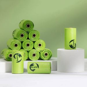 Sacs à déjections canines biodégradables, sacs écologiques pour déchets d'animaux - Product Image 1