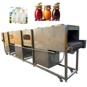 Pasteurisateur stérilisateur continu à 3 étages pour petites canettes, bouteilles, pots, pulvérisation, bière, boissons, jus, lait - Product Image 6