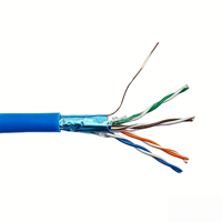 KABEL SFTP KARENDA CAT5E 24 AWG 4 PASANG 1000 FT TEMBAGA MURNI PERISAI GANDA CE ROHS ISO KUALITAS PREMIUM UNTUK GAMING PC
