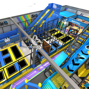 Aire de jeux intérieure commerciale personnalisable, labyrinthe, <span class=keywords><strong>parc</strong></span> d'attractions, équipement de jeu souple, centre de divertissement pour enfants - Product Image 4