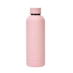 Minimalist Stainless Steel Vacuum Insulated Water <b>Bottle</b> Round Travel <b>Flask</b> Double Wall Thermos 24 Hour Heat Retention - Product Image 6
