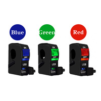 Accesorios Accessoires Moto Interrupteur On Off Avec Chargeur Usb Chargeur Téléphone Pour Moto