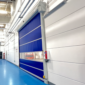 Porta Avvolgibile Industriale Automatica <span class=keywords><strong>in</strong></span> <span class=keywords><strong>PVC</strong></span> Flessibile ad Alta Velocità con Centralina da 0,75 kW - Product Image 6