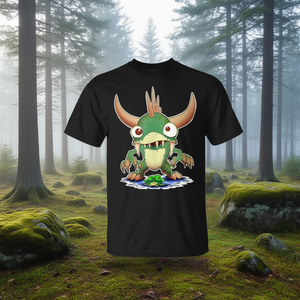 Camiseta sin mangas Hodag Of Rhinelander, diseño de monstruo legendario de Wisconsin - Product Image 3