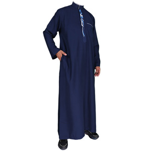 2023 Nuevo diseño Ropa islámica 100% Poliéster Kanduras Thobe Thaw - Product Image 5