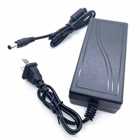 Adaptateur secteur 12V 5A, convertisseur AC 100V-240V, adaptateur d'alimentation 12V5A DC 5.5x2.5mm, prise US