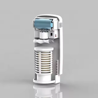 Distributeur automatique de désodorisant à piles Diffuseur d'arômes solides à ventilateur