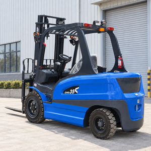 Chariot élévateur électrique Li-ion haute tension à quatre roues de 2,5, 3 et 3,5 tonnes avec portée de levage de 3000 mm, 4000 mm, 5000 mm et certification CE - Product Image 2