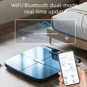 Chuyên Nghiệp Chính Xác Cao Chính Xác Thông Minh Kỹ Thuật Số Cơ Thể Chất Béo Quy Mô 8 Điện Cực Rohs Điện Tử Trọng Lượng Quy Mô Cơ Thể Phân Tích - Product Image 4