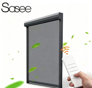 Persianas enrollables para ventana de red, <span class=keywords><strong>mosquitera</strong></span> plegable deslizante, <span class=keywords><strong>mosquitera</strong></span> de malla para puerta, <span class=keywords><strong>mosquitera</strong></span> para insectos, red personalizada, retráctil de acero inoxidable - Product Image 3
