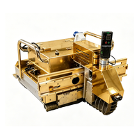 Machine de nivellement automatique de mortier de béton à guidage laser 360 degrés professionnelle pour la construction de sols sur de grandes surfaces