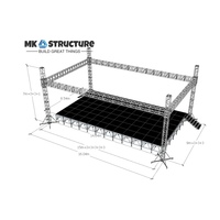 Braguero de aluminio fuerte de la etapa F34 que compatible con el braguero global para la venta